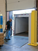 Track items or people as they pass through an entry point.