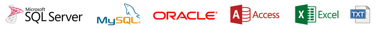 Stream RFID and Beacon data to ODBC Compliant Databases including SQL Server, MySQL, Oracle, PotsgresSQL and Microsoft Access and many more.